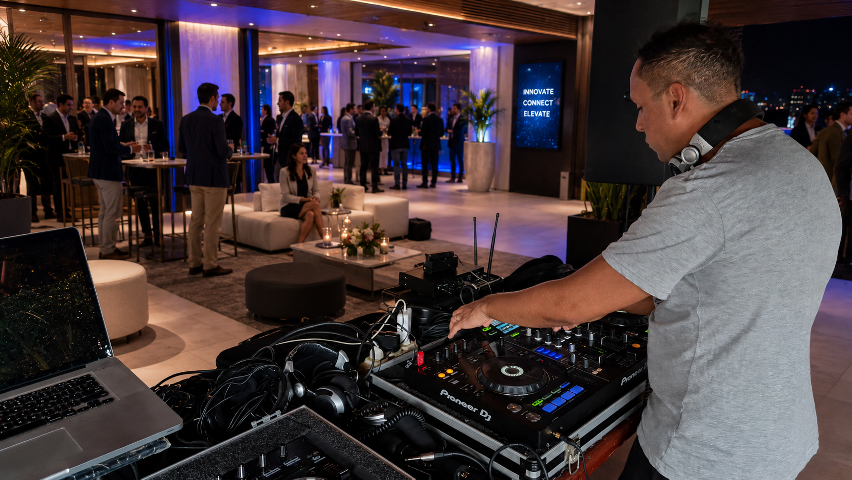 DJ Ralzon em evento corporativo